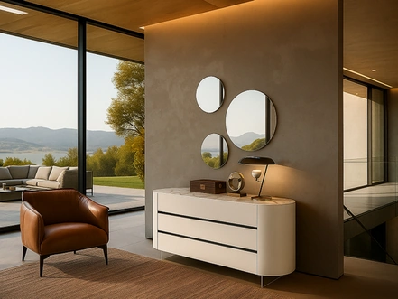 Ottanta Comò 3 cassetti