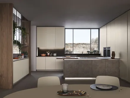 Lounge Grigio Corda e Noce